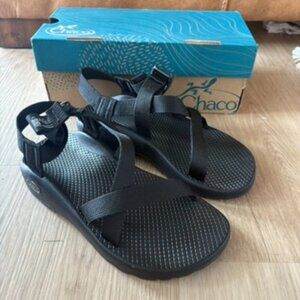Chaco Z1 Classic Black Sandal With Box Size 7 EU 37
